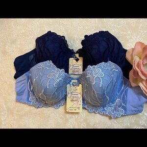 🛍Beaute express sexy lace Floral Print Bras